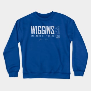 Aaron Wiggins Oklahoma City Elite Crewneck Sweatshirt